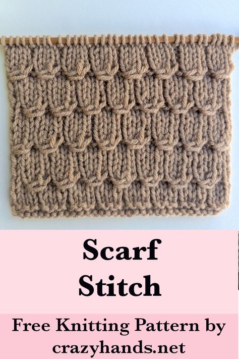 Knit a cozy and stylish accessory with this simple yet elegant scarf stitch pattern! Perfect for beginners or experienced knitters, this pattern creates a textured, warm design ideal for chilly days. A must-try for your next knitting project!  #knitstitch #knitstitchpattern #knittingstitch #knittingstitches #knittedstitch #knittingpattern #knitpattern #knitting #knit #howtoknit Simple Scarf Pattern Knitting, Easy Knitted Scarf Patterns Free, Knit Scarf Patterns Free Beginner, Free Knit Scarf Patterns, Knitting Scarf Patterns Free, Knitted Scarf Pattern Free Easy, Knit Scarf Patterns Free, Simple Scarf Pattern, Knit Stitch Patterns Texture