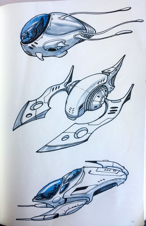 Spaceship Drawing, Space Ships Concept, Alien Ship, Science Fiction Artwork, Body Shape Drawing, A Level Art Sketchbook, Alien Spaceship, Art Sketches Doodles, Retro Gadgets