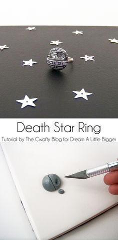 Diy Ring Tutorial, Diy Rings Tutorial, Star Wars Silhouette, Star Wars Ring, Star Wars Jewelry, Star Wars Crafts, Star Wars Character, Diy Ring, Geek Crafts