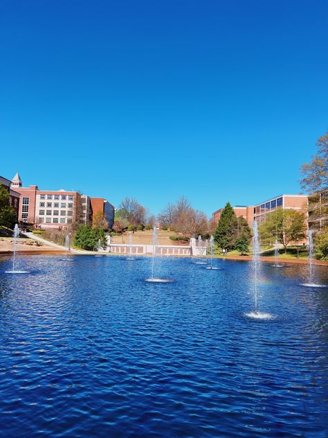 Clemson University Campus, Clemson Campus, College Vision Board, Usa University, Clemson University, Dream College, Study Pictures, Dream School, Clemson Tigers