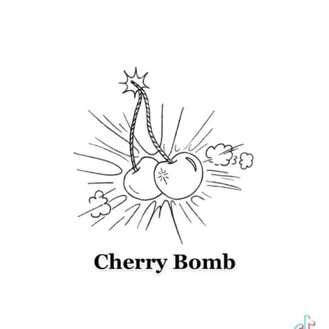 Cherry Bomb Tattoo, Bomb Tattoo, Atla Tattoo, Slayer Tattoo, Kpop Tattoos, Cherry Tattoos, Mark Tattoo, Sweet Tattoos, Tattoo Portfolio