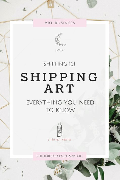 Shipping Artwork, Art Biz, Ship Artwork, Sell My Art, Artist Business, Selling Art Online, Shipping Packaging, Etsy Business, Business Inspiration