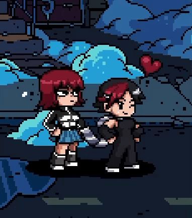 Ramona And Knives, Scott Pilgrim Knives Chau Pfp, Kim And Knives Scott Pilgrim, Knives Chau Matching Pfp, Knives Chau Icons Comic, Knives And Kim Scott Pilgrim, Kim X Knives Scott Pilgrim, Knives Chau Pfp Comic, Knives Chau Fanart