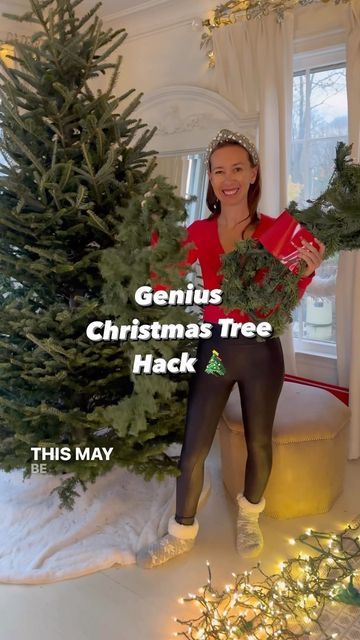 Christmas Trees And Mantels, How To Make Tree Look Fuller, How To Fill Out A Christmas Tree, Making Christmas Tree Look Fuller, Christmas Tree Substitute, How To Fill In A Sparse Christmas Tree, Fill In Christmas Tree Gaps, How To Add Tinsel To Christmas Tree, How To Fill Gaps In Christmas Tree