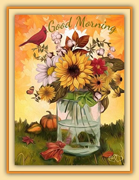 SUMMER'S OCEAN BREEZE🌞⛱️🐝🌻 - Page 860 - Blogs & Forums Dot Pictures, Fall Coasters, Autumn Blessings, Sunflower Vase, Diamond Dots, Fall Garden Flag, Grave Decorations, Painting Pictures, Sunflower Bouquets