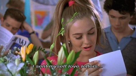 1995 Fashion, Clueless Quotes, Clueless Aesthetic, Clueless 1995, Valentines Day Memes, Series Quotes, Alicia Silverstone, Daphne Blake, Makeup Lovers