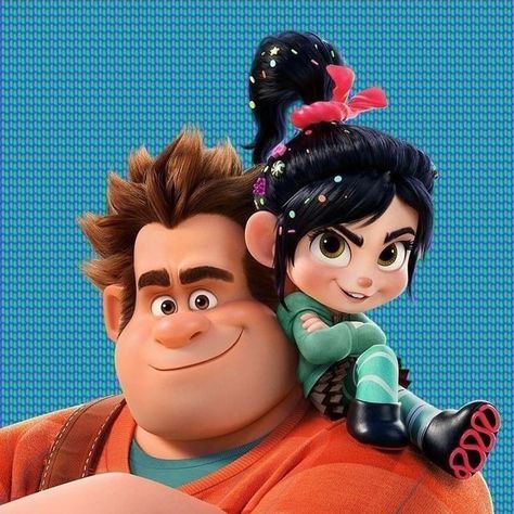 Vanellope And Ralph, Ralph And Vanellope, Ralph Vanellope, Vanellope Y Ralph, Vanellope Von Schweetz, Disney Cartoon Characters, Karakter Disney, Florida Girl, Wreck It Ralph