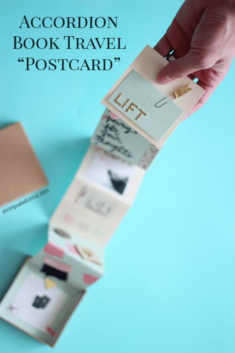 Accordion Book Travel Postcard – How To-sday Branch Centerpiece, Passion In Life, Accordion Book, Blossom Branch, Cherry Blossom Branch, Diy Letters, Travel Postcard, Shrimp Salad, Album Book