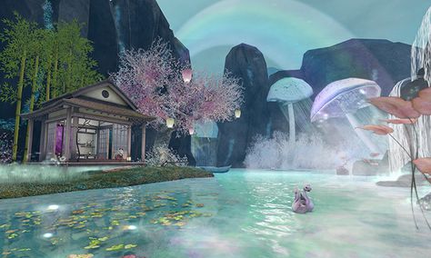 Virtual World, Lily Pads, Second Life, Zen, How Are You Feeling, Finding Yourself, In This Moment, Quick Saves