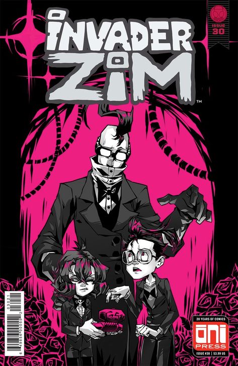 Invader Zim Characters, Invader Zim, Horror Comics, True Art, Comic Covers, Funky Art, His Hands, Family Portraits, Graphic Novel