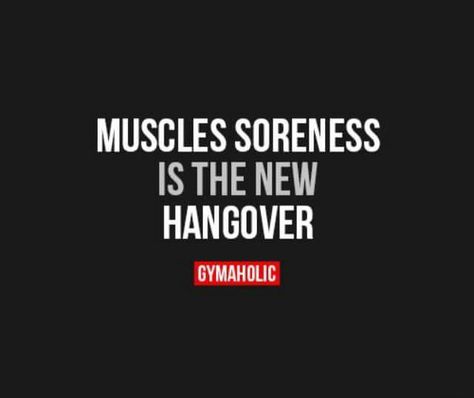 Muscle soreness is the new hangover. Muscle Soreness Humor, Workout Soreness Humor, Sore Muscles Funny, After Workout Quotes, Sore Muscles Quotes, Sore Quotes, Sore Muscles After Workout, Inspirational Softball Quotes, Fitness Mantra