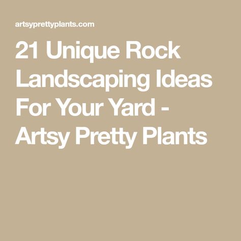 21 Unique Rock Landscaping Ideas For Your Yard - Artsy Pretty Plants Large Rock Landscaping Ideas, Large Rock Landscaping, Diy Waterfall, Improve Curb Appeal, Stone Cairns, Dry Creek Bed, Path Ideas, Rock Landscaping Ideas, Gravel Path