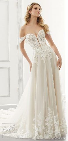 Morilee Wedding Dresses Spring 2021 - 2192-0035 Mori Lee Bridal, Regal Wedding, Grey Prom Dress, Dresses Spring, Womens Prom Dresses, Wedding Dress Pictures, Bridesmaid Dress Sizes, Bridal Fashion Week, A Line Gown