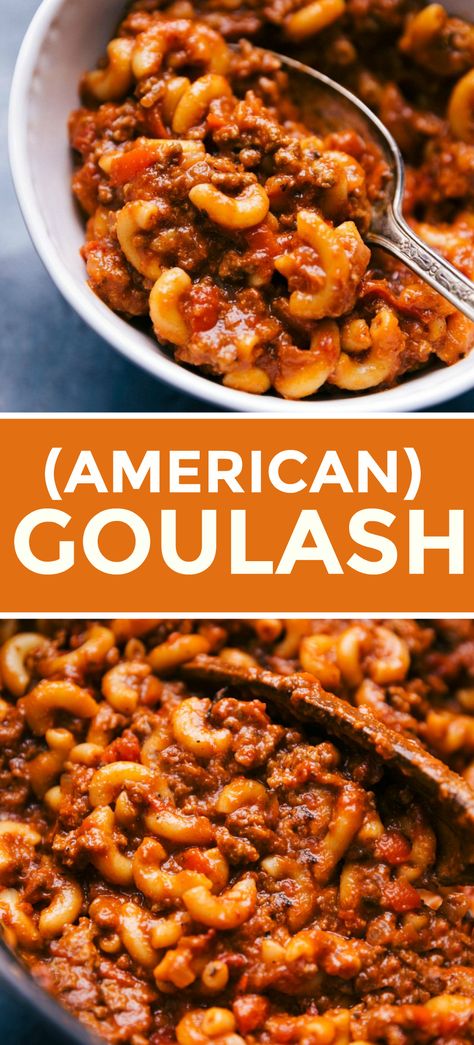 Yummy Goulash Recipes, Stove Top Goulash, Crockpot American Goulash, Pasta Goulash Ground Beef, Best Goolosh Recipe, Recipes For Goulash Ground Beef, Spicy Goulash Recipes Ground Beef, Chili Goulash Recipes, Goulash Recipes With Cheese