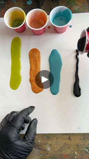 1.5K views · 8 comments | 🔉Resin isn’t just for finishing 👉🏼 Here’s a fun way of using it to create unique collage papers. It’s super easy, and once cured, you can cut them up into various shapes for added interest in your collage work. 

In this video I’m using @art_resin. You can use whatever colourants you like to tint your resin. I’ll be sharing my faves along with Do’s and Don’ts in my upcoming Weekly Tips Newsletter [drops every Thursday at 2pm ET] 

#resin #artresin #collagepaper #arttechniques #artideas #artonpaper #mixedmedia #artideas | Jane Monteith Art | Giulio Cercato · Midnight In Tokyo Mixed Media Resin Art, Jane Monteith, Collage Papers, Collage Work, Art Resin, Alcohol Ink Painting, Collage Paper, Easy Paper Crafts, Ink Painting