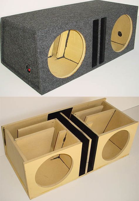 Dual 12'' Transmission Line Advanced Slot Ported Sub Box 12 Subwoofer Box, Subwoofer Diy, Speaker Box Diy, Diy Subwoofer Box, Diy Subwoofer, Audio Box, Freetime Activities, Custom Car Audio, Ported Box