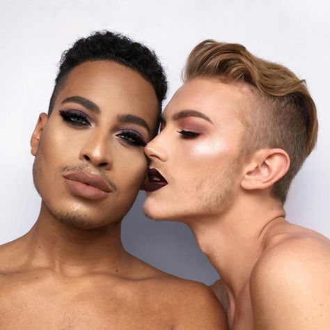 "Fem4fem" by Miguel Ghalichi ft. Gage Feminine Men Makeup, Fem Man, Mens Makeup, Men's Makeup, Boys Wearing Makeup, Men Wearing Makeup, Boys Makeup, Men Feminine, Men Makeup