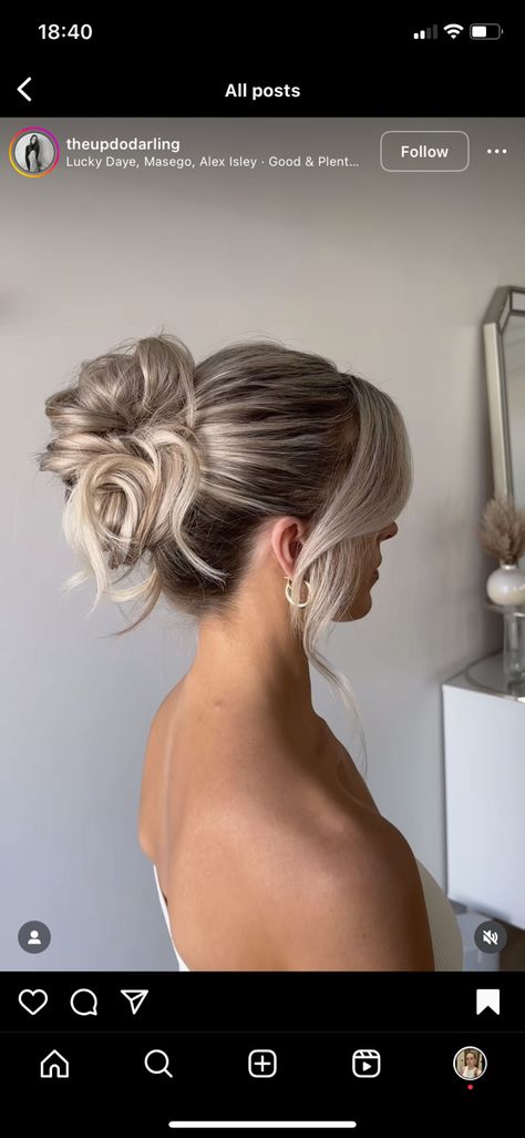 Hairdo For Spaghetti Strap Dress, Slicked Back Bridesmaid Hair, Slick Back Bridesmaid Hair, Slick Back Bun Wedding Hair, Slick Updo Hairstyles, Slick Back Wedding Hair, Bridesmaid Hair Up, Wedding Hair Front, Bridesmaid Hair Inspo