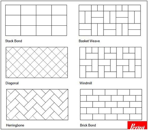 Rectangular Floor Tile Patterns, Flooring Pattern, Brick Bonds, Floor Pattern, Tile Layout, Floor Tile Design, Patterned Floor Tiles, Marble Flooring, Procreate Tutorial