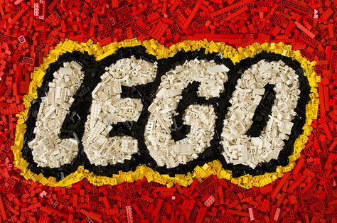 My new background!  Lego Mosaic by tikitikitembo, via Flickr Lego Police Car, Lego Mars, Lego Logo, Lego Mosaic, Free Lego, Lego Boards, Lego Lovers, Amazing Lego Creations, Lego Blocks