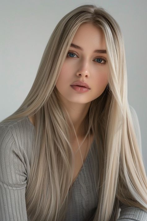 Ash Blonde Hair Ideas, Winter Blonde Hair, Soft Blonde Hair, Ash Blonde Bob, Winter Blonde, Ash Blonde Hair Colour, Blonde Hair Ideas, Ash Blonde Balayage, Soft Blonde