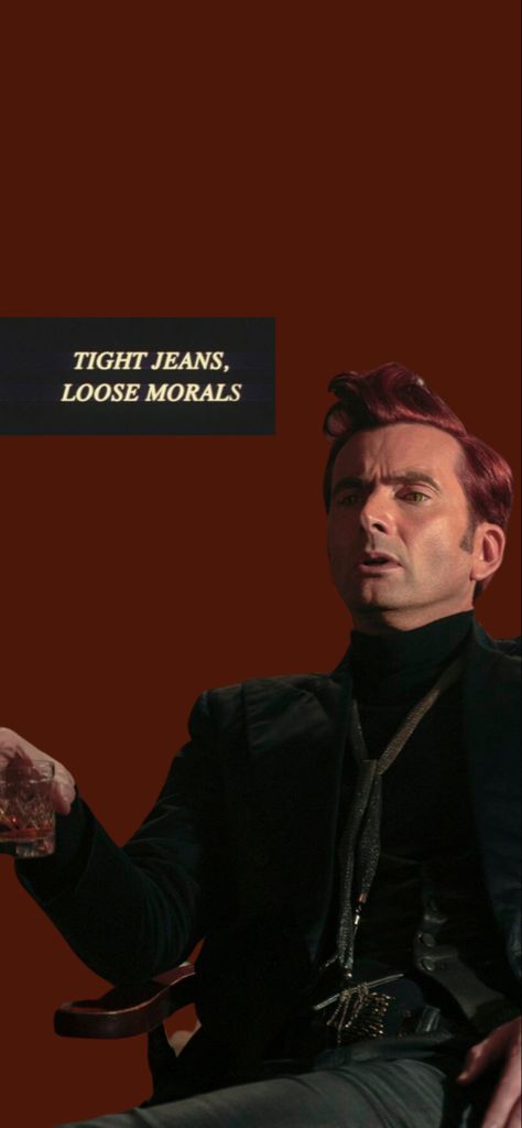 Crowley Wallpaper, Go Wallpaper, Good Omens Book, Good Omens, Michael Sheen, Neil Gaiman, Angels And Demons, Film Serie, Look At You