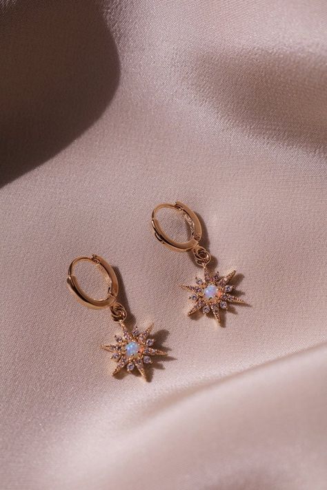 Star Dust, Tiffany Jewelry, Matching Jewelry, Opal Stone, Affordable Jewelry, Opal Earrings, Diy Schmuck, Dainty Jewelry, Pretty Jewellery