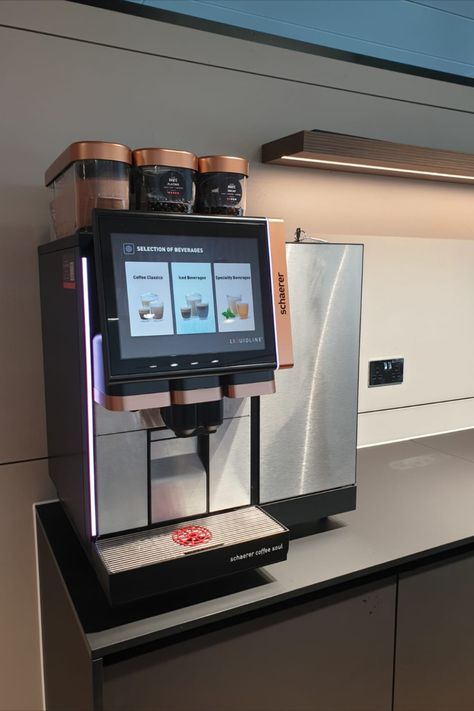 Some inspiration for your office interior refreshment solution! #officeinteriors #commercialcoffeemachine #coffeemachine #officeinspo Commercial Coffee Machine, Commercial Coffee Machines, Office Inspo, Coffee Experience, Easy Living, Fresh Milk, Coffee Machines, Office Interior, Speciality Coffee