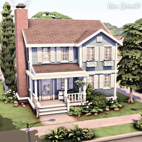 Base Game & Get Together Base Game Home Sims 4, Sims 4 Family Home Base Game, Sims 4 Aesthetic House Base Game, Ts4 Base Game House, Base Game House Sims 4, Sims 4 Basegame Home, Sims Freeplay Houses Layouts, Sims 4 Houses Base Game, Sims 4 Base Game House