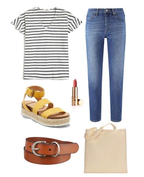 Yellow Espadrilles Outfit, Espadrilles Outfit Summer, Espadrilles Outfit, College Outfits Plus Size, College Outfits Summer Casual, Yellow Espadrilles, Sandals Outfit Summer, College Outfits Casual, College Outfits Spring