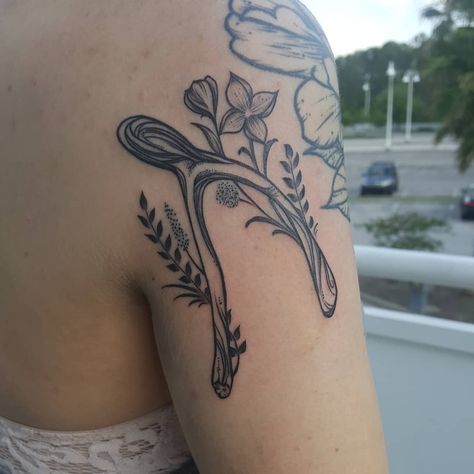 Wish Bone Tattoo, Wishbone Tattoo, Wish Bone, Ink Therapy, Bone Tattoo, Girl Arm Tattoos, Bone Tattoos, Friday 13th, Sleeve Ideas