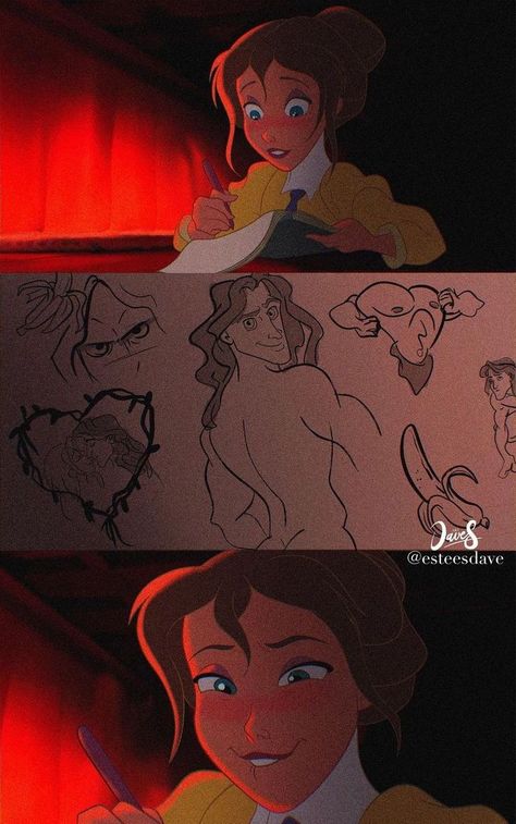 Chest Drawing, Mother Thought, Tarzan Disney, Having Twins, Hiro Big Hero 6, Surrogate Mother, Disney Princess Artwork, Dark Disney, Disney Crossovers