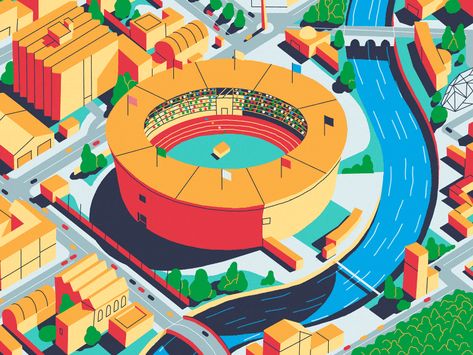 Olympic Games Design, Olympic Games Illustration, Olympics Aesthetic, Olympic Icons, Cartoon Map, Olympics 2024, Olympic Torch, Still Frame, Illustration Animation