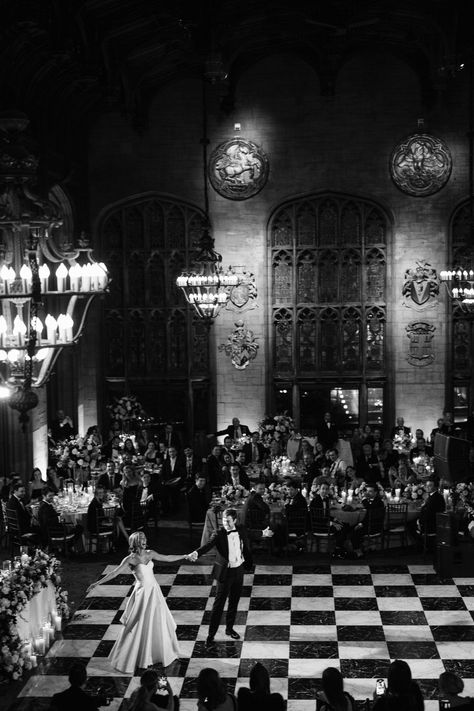 Old Money Aesthetic Wedding Reception, featuring Fruitwood Chiavari Chairs from Tablescapes Event Rentals Wedding Outfit Bride, Old School Wedding, Elizabeth Fillmore, Black And White Wedding Theme, Wedding Money, Ballroom Wedding, Documentary Wedding Photography, Wedding Mood Board, Luxury Bridal