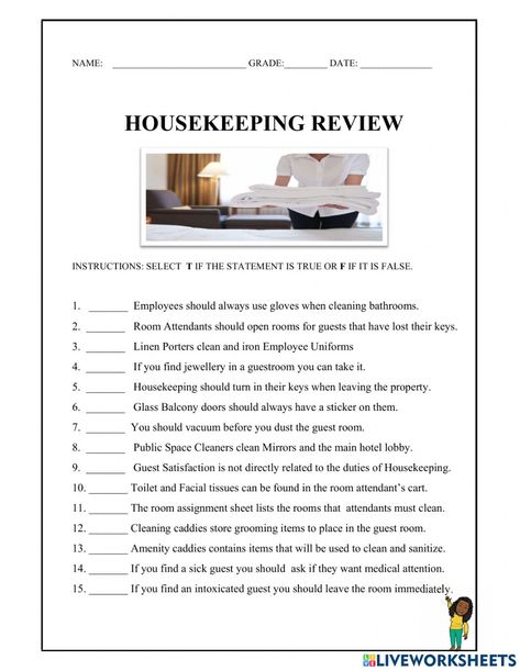 Hotel Housekeeping Tips, Housekeeper Checklist, Hotel Housekeeping, Room Attendant, Employee Uniform, Hotel Linen, Hotel Jobs, Professional House Cleaning, Glass Balcony