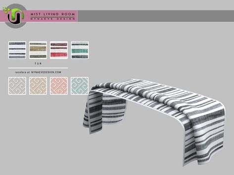 Mist Living Room - Throw Blanket  Found in TSR Category 'Sims 4 Miscellaneous Decor' The Sims 4 Cc Blanket, Blankets Sims 4 Cc, Sims 4 Cc Throw Blanket, Sims 4 Throw Blanket Cc, Sims 4 Cc Blankets, Sims 4 Blanket Cc, Sims 4 Blanket, Sims 4 Cc Furniture Living Rooms, Sims 4 Beds