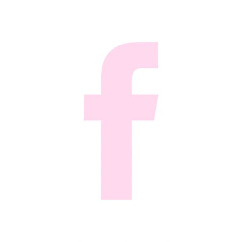 Facebook App Icon, Facebook Icon, Aesthetic Logo, Facebook Icons, Icons Pink, Screen Aesthetic, White Icons, Facebook App, Phone Icon