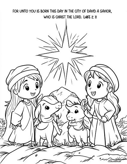 Christian christmas coloring page Baby Jesus Coloring Pages, Christian Christmas Coloring Pages, Christian Christmas Printables, Coloring Pages Christian, Christmas Coloring Pages Free, Sheep Template, Christian Christmas Crafts, Merry Christmas Coloring Pages, Nativity Coloring Pages