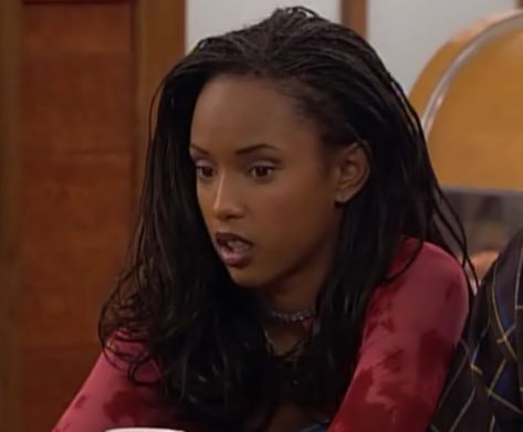 Angela Moore Brandi Braids 90s, Angela Moore Hairstyles, Nollywood Braids, Moesha Braids, Angela Moore, Tia Mowry, Cute Box Braids Hairstyles, Micro Braids, Boy Meets World