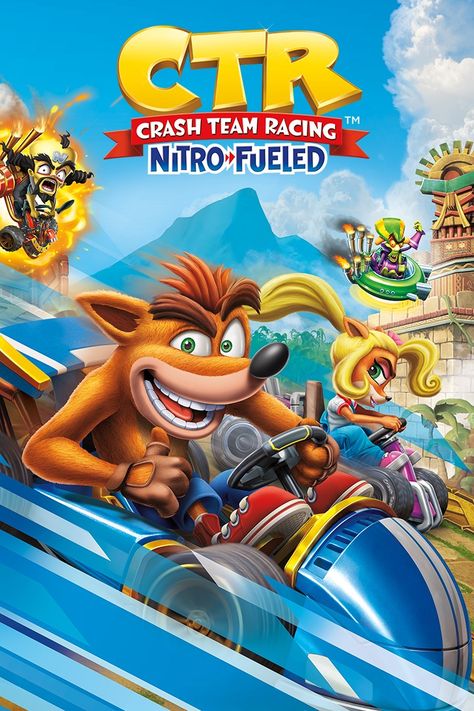 Crash Team Racing, Fire Emblem Warriors, Diddy Kong, Kart Racing, Racing Posters, Xbox One Games, Crash Bandicoot, Nintendo Switch Games, Old Games