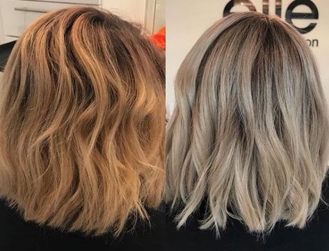 4 mejores Tintes Cenizo para Quitar el Naranja del Cabello Toner For Orange Hair, Ash Blonde Hair Dye, Blonde Dye, Brassy Hair, Dark Ash Blonde, Color Rubio, Bleaching Your Hair, Ash Hair, Hair Toner