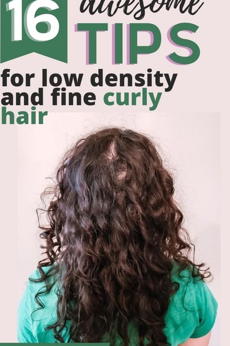 16 awesome tips for low density and fine curly hair #hairstyles #hairstyle #hairstylist Hairstyle For Low Volume Hair, Fine Hair Curly Styles, Caring For Curly Hair Natural Curls, Best Haircuts For 2c Curly Hair, Curly Hairstyles 2b Curls, Best Haircut For Thinning Curly Hair, Curly Thinning Hair, Fine Wavy Curly Haircut, Best Cut For Thinning Curly Hair