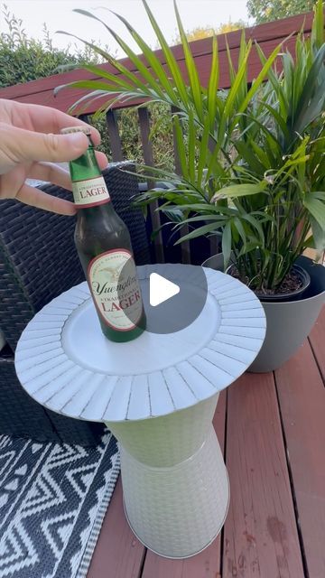 Rob “The DIY Daddy” on Instagram: "How to make patio furniture using only dollar tree products!
.
.
.
.
.
.
.
.
.
.
.
.
.
.
.
.
.
#patiofurniture #dollartreediy #dollartreecommunity #dollartreefinds #outdoorliving #outdoordecor #backyarddesign #diyfurniture #easydiy" Small Patio Garden Ideas, Make Patio Furniture, Backyard Patio Decor, Patio Garden Ideas, Small Patio Garden, Dollar Tree Finds, Small Patio, Dollar Tree Diy, Backyard Design