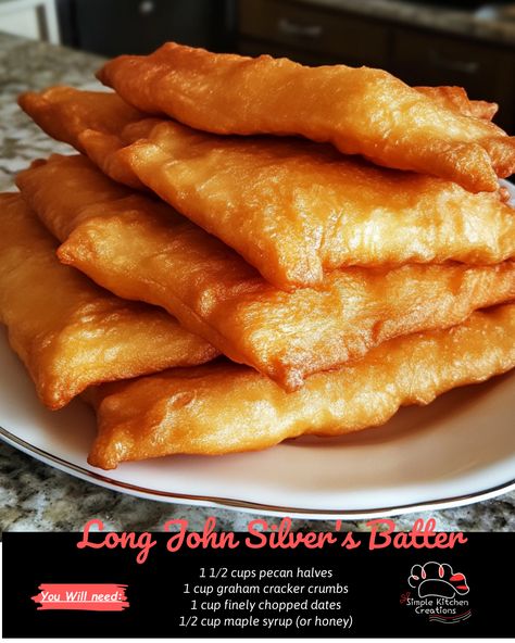 Looking to create the perfect batter for your seafood dishes? Try Long John Silver's batter recipe for a crispy and delicious coating that will elevate your fish and chips to the next level. Check out our Pinterest post for the full recipe and step-by-step instructions. #LongJohnSilvers #BatterRecipe #SeafoodDishes #FishandChips Batter For Cod Fish, Batter For Fish Deep Frying, Long John Silvers Batter Recipe, Fish Batter Recipe Crispy, Long John Silvers Fish Recipe, Fried Mushrooms Batter, Best Fish And Chips Recipe, Deep Fried Fish Batter, Batter For Fish