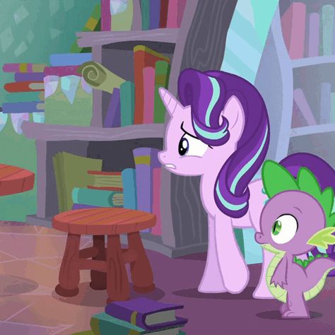 Starlight and Spike Spike X Starlight, Spike The Dragon, Mizuhara Chizuru, Starlight Glimmer, My Little Pony Comic, All Grown Up, Friendship Is Magic, Grown Up, Ponies