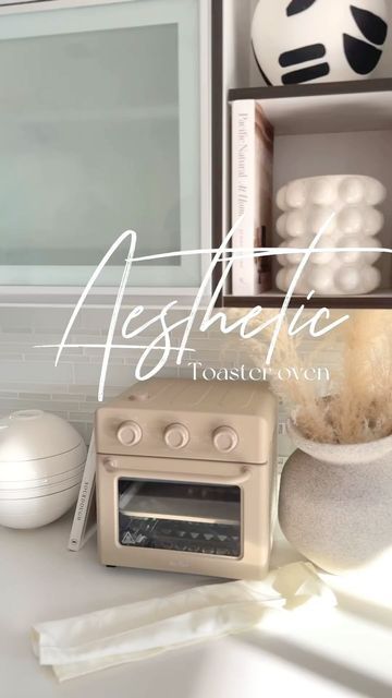 Vanilla Girl • content creator since 2018 on Instagram: "The most aesthetic little toaster oven!!! Introducing The Wonder oven from @ourplace!!! It’s so beautiful and 25$ OFF for BLACK FRIDAY!!! along with so many other sales!!! Check them out! I feel like a little girl who’s gonna cook with my little over aww 😊😂 #ourplace #ourplacepartner" Wonder Oven, Mini Oven, Vanilla Girl, Toaster Oven, Content Creator, So Beautiful, Feel Like, Black Friday, Vanilla