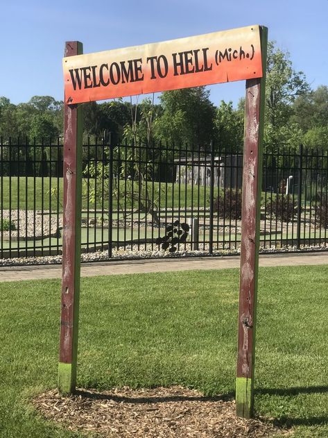 The town stays true to its roots, as you’ll have a hell of a good time with these 8 fun things to do in Hell, Michigan! Witch History, Girls Weekend Getaway, Michigan Travel, Travel Locations, Good Time, Weekend Getaways, Fun Things, Us Travel, Garden Arch