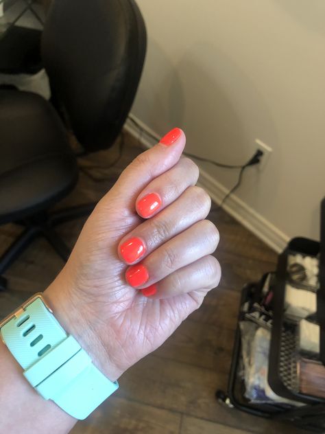 Dnd Shocking Orange, Dnd Gel Polish, Orange Nails, Gel Polish, Orange, Nails