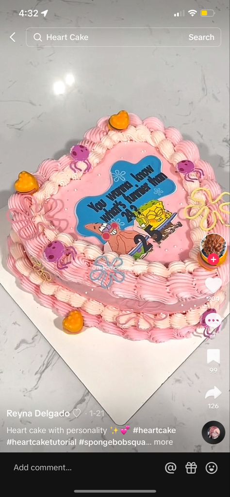 Pink Spongebob Cake, What’s Funnier Cake, Girly Spongebob Birthday, What’s Funnier Spongebob Cake, What’s Funnier Than Cake, Sponge Bob 25 Birthday Cake, Spongebob Cake 25, Spongebob 25 Birthday Cake, 25th Cake