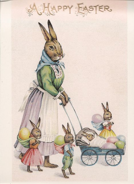 Vintage Paas-postkaart,..............................lb Easter Graphics, Vintage Easter Postcards, Vintage Easter Cards, Postal Vintage, Easter Postcards, Easter Images, Easter Blessings, Easter Parade, Easter Inspiration